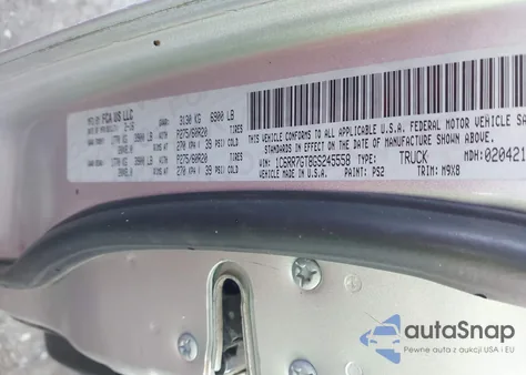 2016 Ram 1500 Big Horn z USA, uszkodzony, nr VIN 1C6RR7GT8GS245558